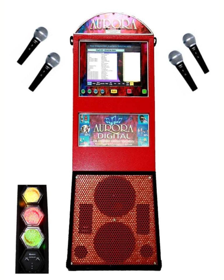 Jukebox & Karaoke Hire Sydney Aurora Jukeboxes & Party Hire