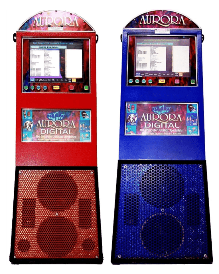 Jukebox & Karaoke Hire Sydney Aurora Jukeboxes & Party Hire